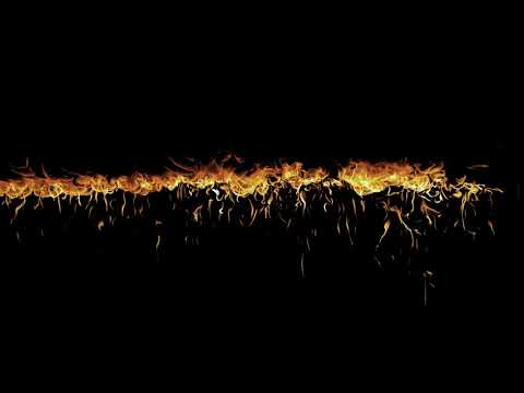 Fire and Flame Overlay 42 - Royalty Free Green Screen Footage - Real Flames