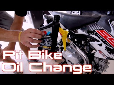 How To Change Oil On SSR Pit Bike