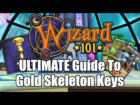 The Guide To Gold Skeleton Keys in Wizard101
