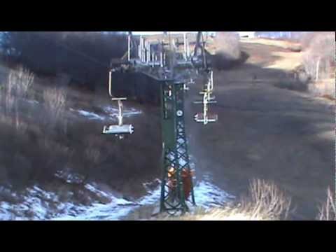 30-12-2011 Risalita seggiovia Piemonte Funivie/Marchisio "Morel" Lato Limone 1400 (senza neve) .MPG