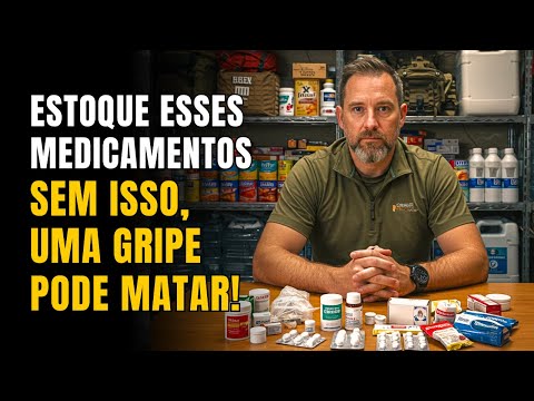 7 Medicamentos que Você Precisa Ter em Casa ANTES do Desabastecimento!