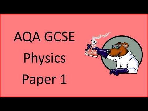 The whole of AQA GCSE Physics Paper 1 in under 60 minutes - Thursday 22nd May 2025