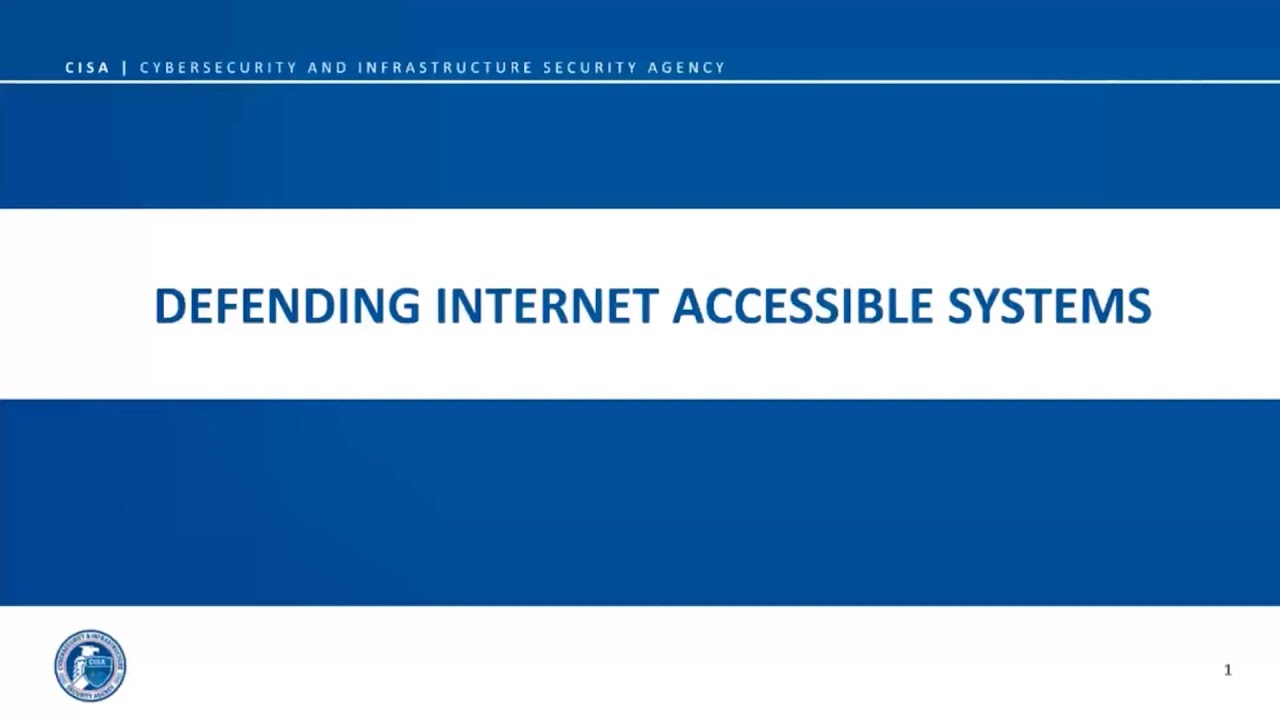 Defending Internet Accessible Systems