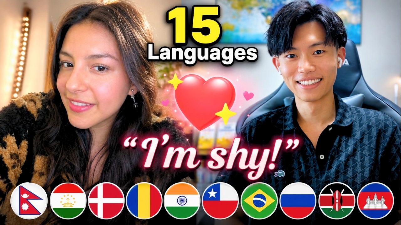 PURE CHAOS When I Spoke 15 Languages to Strangers 😂