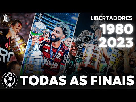 Todas as FINAIS da Libertadores | 1980-2023