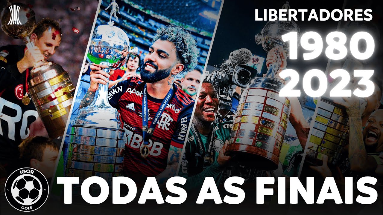 Todas as FINAIS da Libertadores | 1980-2023