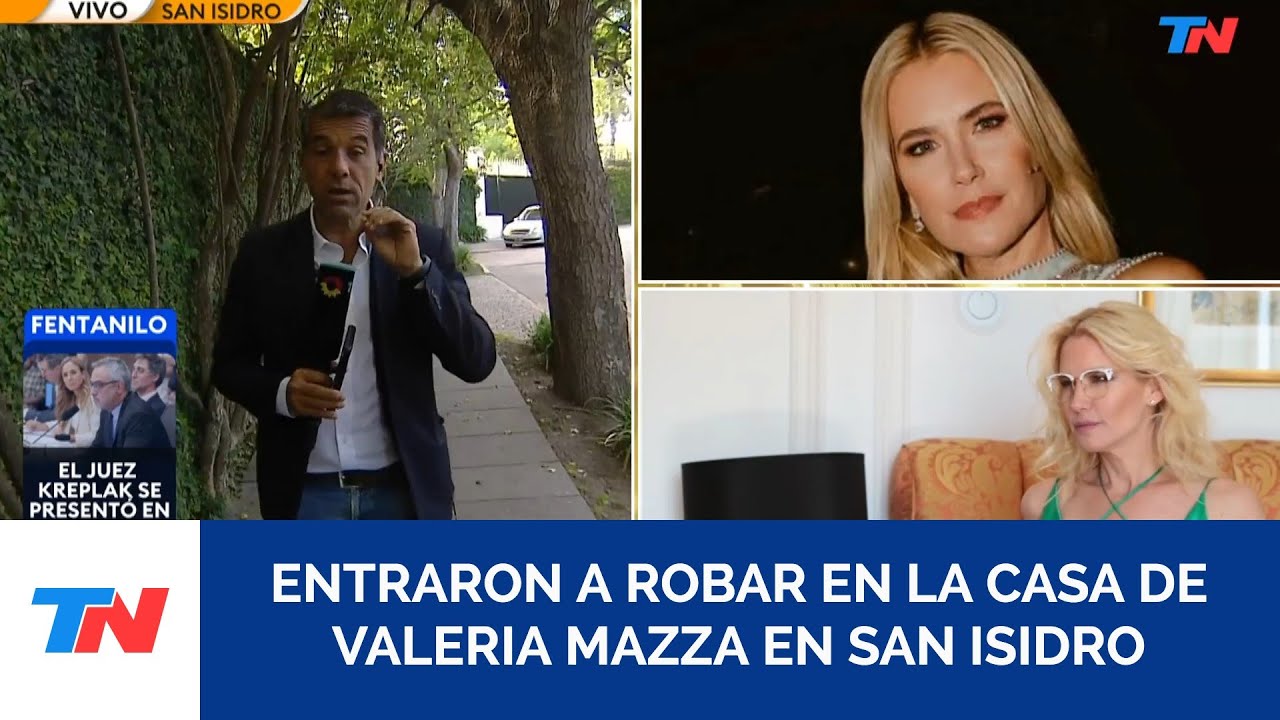 SAN ISIDRO I Entraron a robar en la casa de Valeria Mazza: la hija de la modelo vio a los ladrones