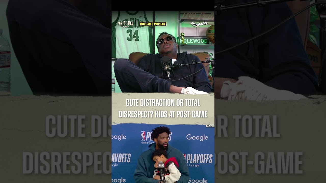 Are kids at post-game interviews a Power Move or a distraction? 🧐