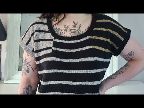 (FR) Yarnflakes en français 65 – Rayures et restes en jacquard