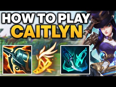 HOW TO PLAY CAITLYN ADC - Season 12 Caitlyn Guide | Best Caitlyn Build & Runes
