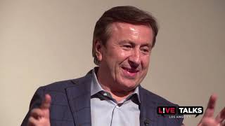 Chef Daniel Boulud in conversation with Jonathan Gold at Live Talks Los Angeles
