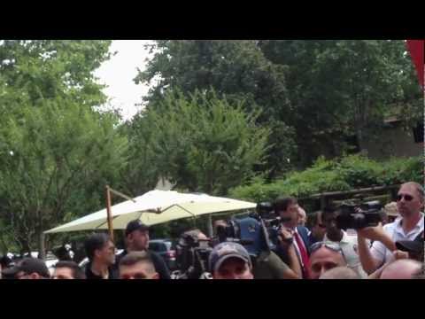 Raduno Milanello 9 Luglio 2012 "Curva Sud Milano"- Rossoneri siamo noi
