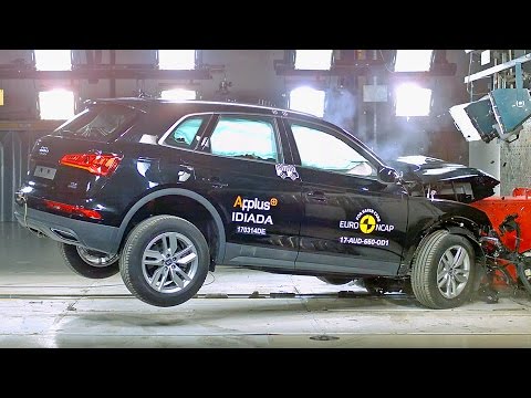 Audi Q5 (2017) Crash Tests [YOUCAR]