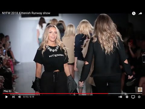NYFW 2018 Kittenish Runway show