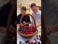 Berries Chocolate Basket Great Project Created With My Friend Cedric During My Stay In Paris