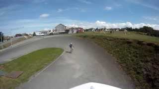 preview picture of video 'EDDIE LITTLE BIDEFORD TRACK JUMPING. (GO PRO)'