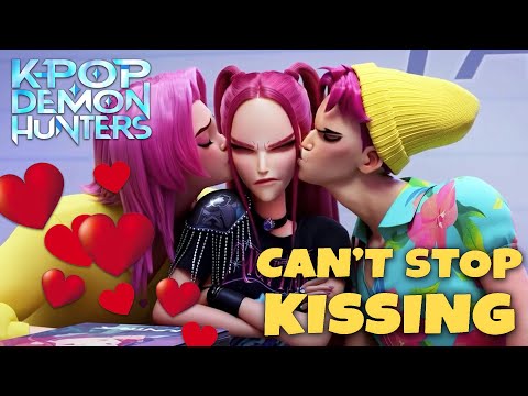 Can't Stop Kissing 💋 Huntrix x Saja Boys | KPop Demon Hunters Ships Explode! Fan Edit