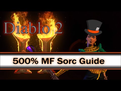 Hat's Magic Find Sorc (over 500%) Guide!!!