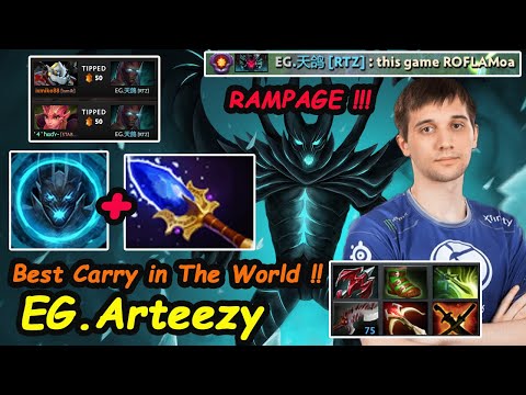 Best Carry In the World | EG.RTZ [Terrorblade] Master Tier Top1 MMR Rampage Dota 2 7.28 gameplay