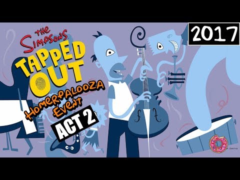 KC Plays! - TSTO | Homerpalooza Event | ACT 2 IS HERE! (2017)