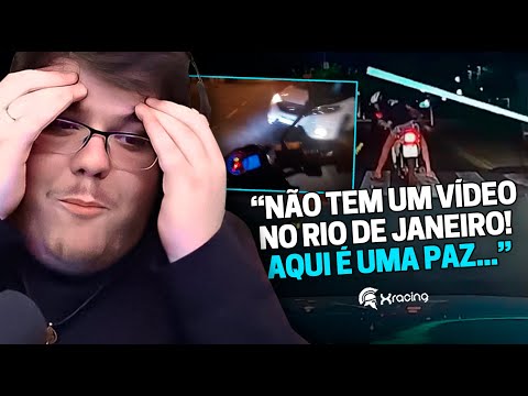 CASIMIRO REAGE: SUSTOS DE MOTO (EP. 158) NINGUÉM É GENTIL COM O MOTOCA - XRACING |Cortes do Casimito