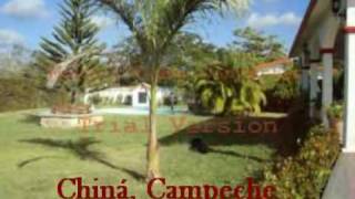 preview picture of video 'CASA EN VENTA  Chiná Campeche parte 1'