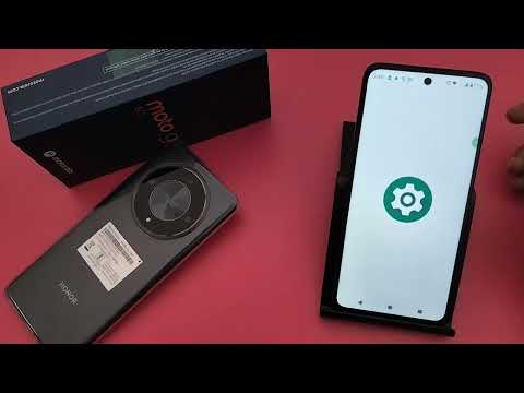 How to adjust icon size in Moto G45 5G || Moto me icon size kaise badhaen