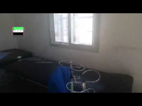 تجهيز نقطة طبية من قبل التجمع الأول لإخلاء الجرحى من بلدة حيط في ريف درعا