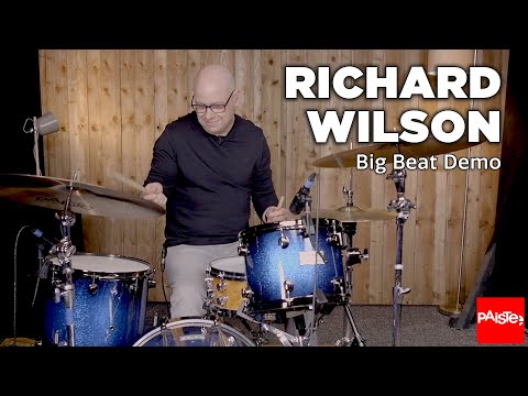 PAISTE CYMBALS - Richard Wilson (Big Beat Demo)