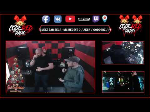 KORRUPT B2B JEEZ B2B SEGA - MC REDEYE D / AKER / GODDERZ / FROSTY - DRUM N BASS LIVE STREAM