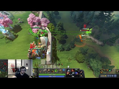 Qojqva Tiny Tree Volley + Pudge Hook Combo deletes Medusa in just 2 Seconds