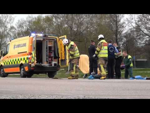 2012-04-30 - MC och buss kolliderade