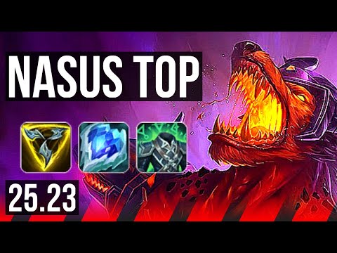 NASUS vs TRYNDAMERE (TOP) | 51k DMG, 12/2/8, Legendary | EUW Master | 25.23