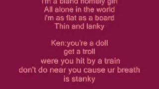 Ugly girl anti barbie song