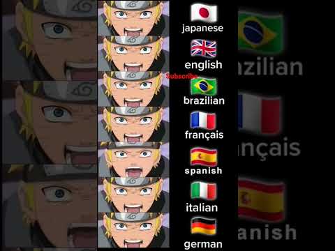 Naruto saying Sasuke in different languages🥶 #naruto #sasuke #anime #ytshorts #shorts#naruto#anime