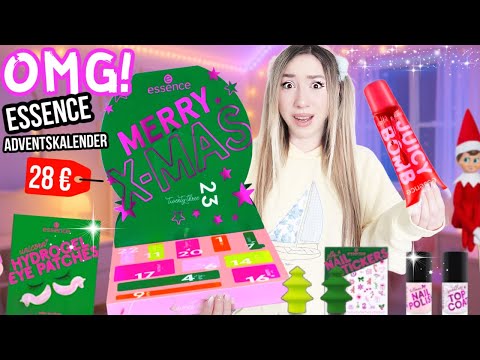 böser WEIHNACHTSELF will kleines MÄDCHEN BEKI stalken (ESSENCE Adventskalender alle 24 Türen öffnen)