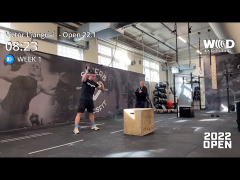 WINNER: Open Workout 22.1 — Victor Ljungdal 🇸🇪