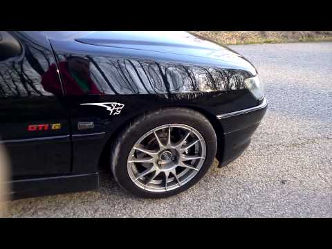 Peugeot 306 S16/GTi-6 first spring ride + custom AMA exhaust sound