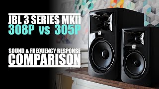 Video thumbnail for JBL 308P MKII  vs JBL 305P MKII  ||  Sound & Frequency Response Comparison by DSAUDIO.review
