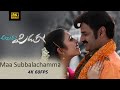 Maa Subbalachamma Allari Pidugu 4K60FPS VIDEO SONG