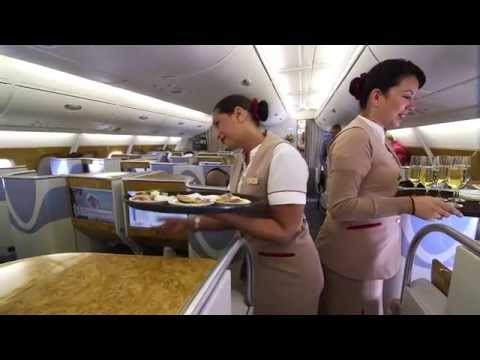 Exclusive onboard preview of Dom Pérignon Vintage 2005 | Emirates Airline