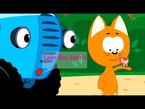 Light And Heavy   -  MEOW MEOW KITTY SONG 😸  - Songs For Kids