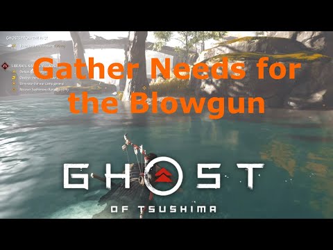 Gather Needs for the Blowgun Ghosts from the Past Ghost of Tsushima