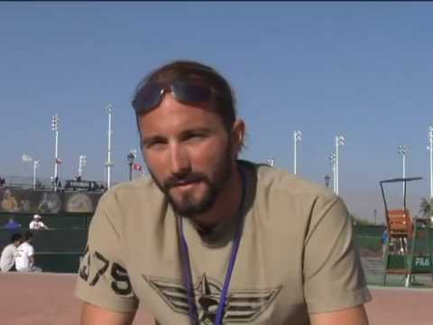 Dusan Vemic vs Scoville Jenkins, Indian Wells 2008 by Rob Stone and "The Tennis Zone"