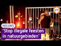 Politie grijpt in bij illegaal feest Waardenburg