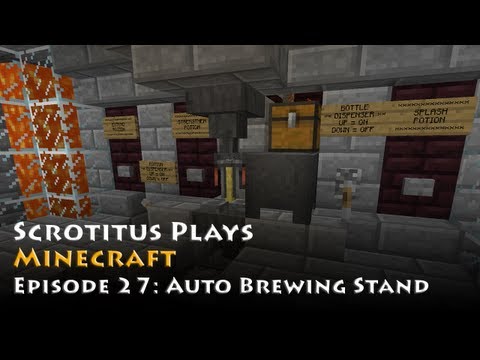 Minecraft - Episode 27 - Auto Brewing Stand