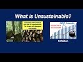 What is Unsustainable?