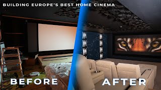 Video thumbnail for Building The Best Alcons Audio Home Cinema in Europe #luxury by Pulse Cinemas