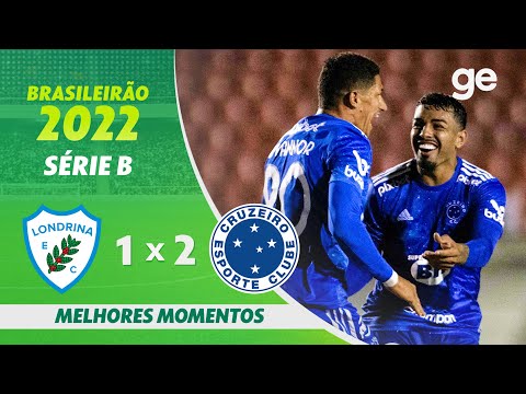 Gols e lances de Londrina x Cruzeiro