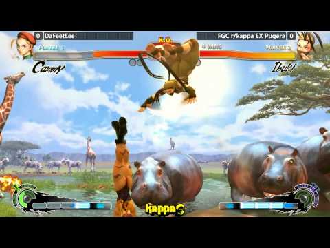 USF4 @ CEO2015 rkappa Suite - DaFeetLee vs EX Pugera [720p/60fps]